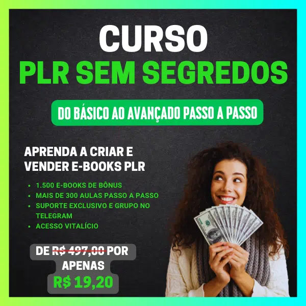 CAPA CURSO PLR HOTMART CAPA CURSO PLR HOTMART