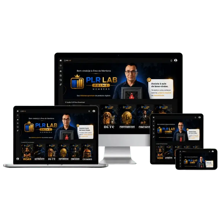 mockup area de membros